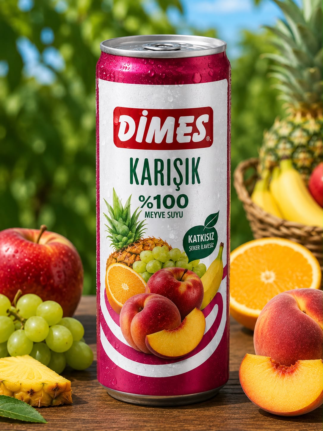 DİMES KARIŞIK  KUTU 250 ML  ( 12 Lİ ) 